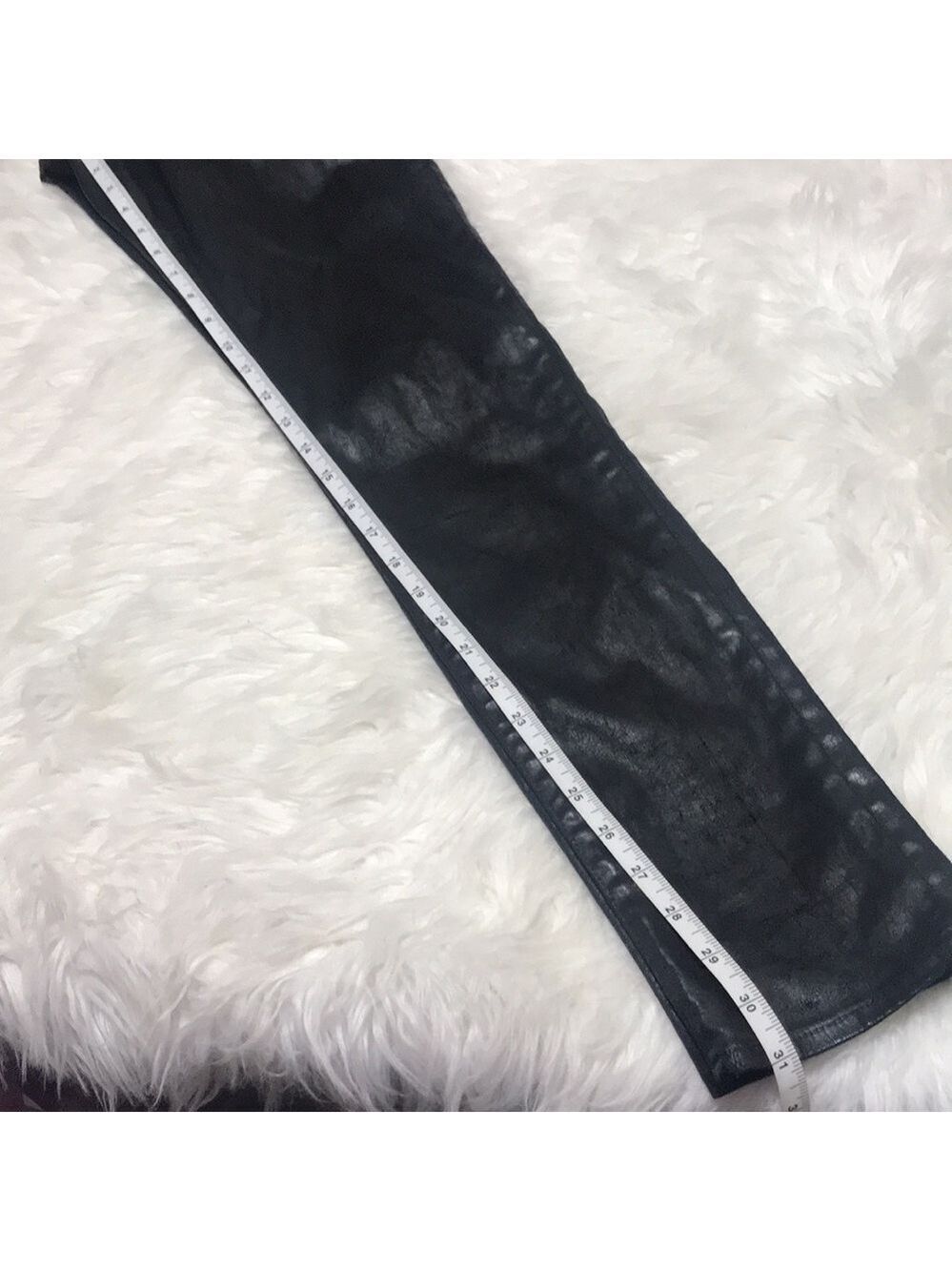 AG Leatherette The Vintage Legging Ankle Jean Size 30R - Picture 9 of 13